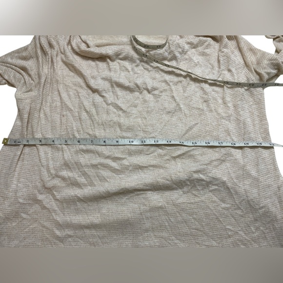 Free People - Palmer Shimmer Striped Cowl Neck Knit Top - Picture 13 of 14